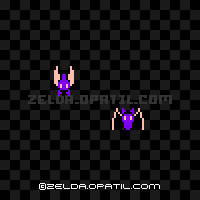 エーク（紫） - ゼルダの伝説2・リンクの冒険・敵キャラクター図鑑